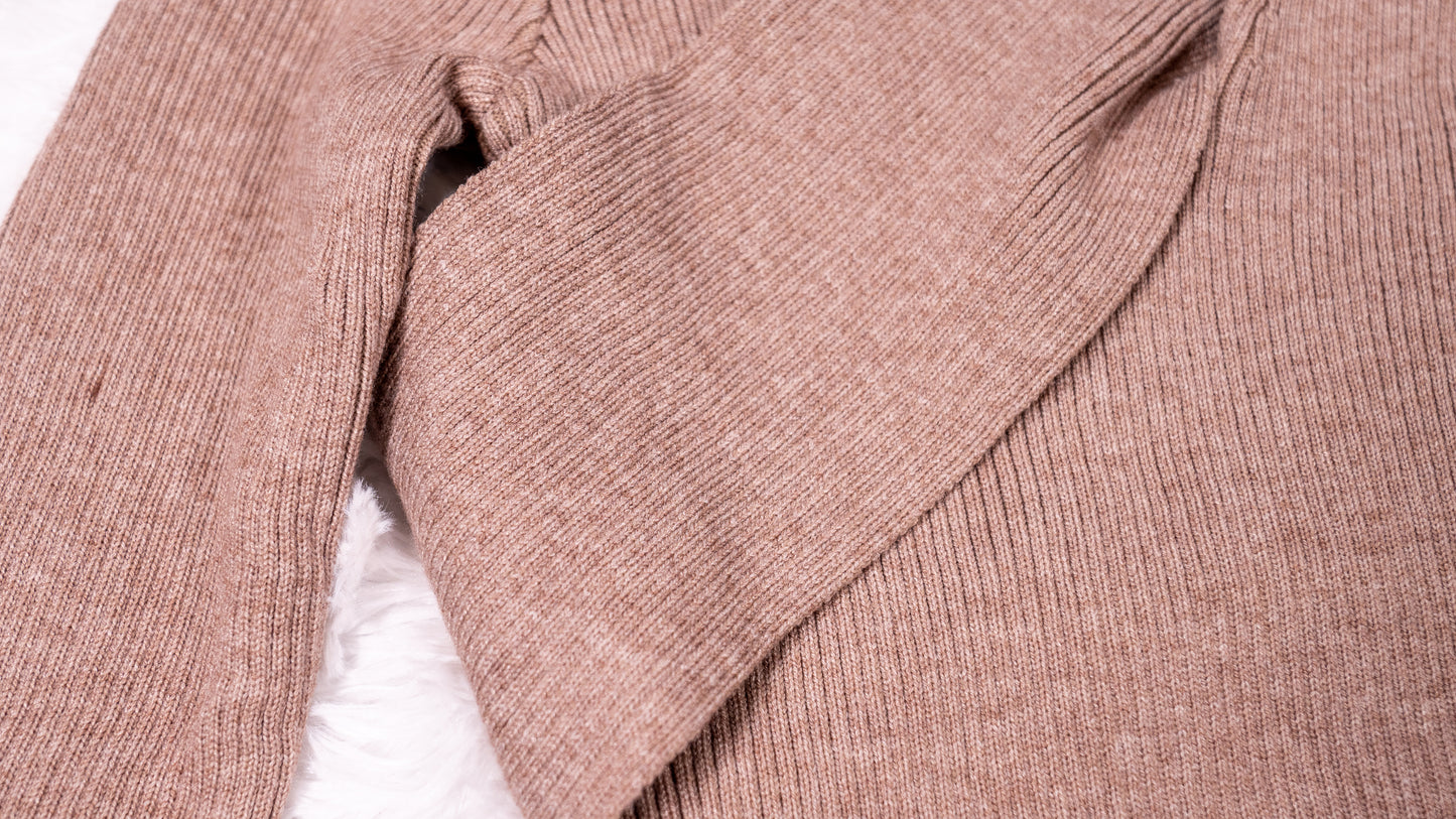 CLEARANCE - FINAL SALE - Sash Neckline Sweater