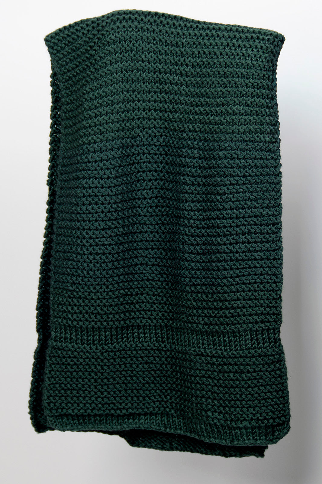 Handmade Chunky Scarf - Emerald