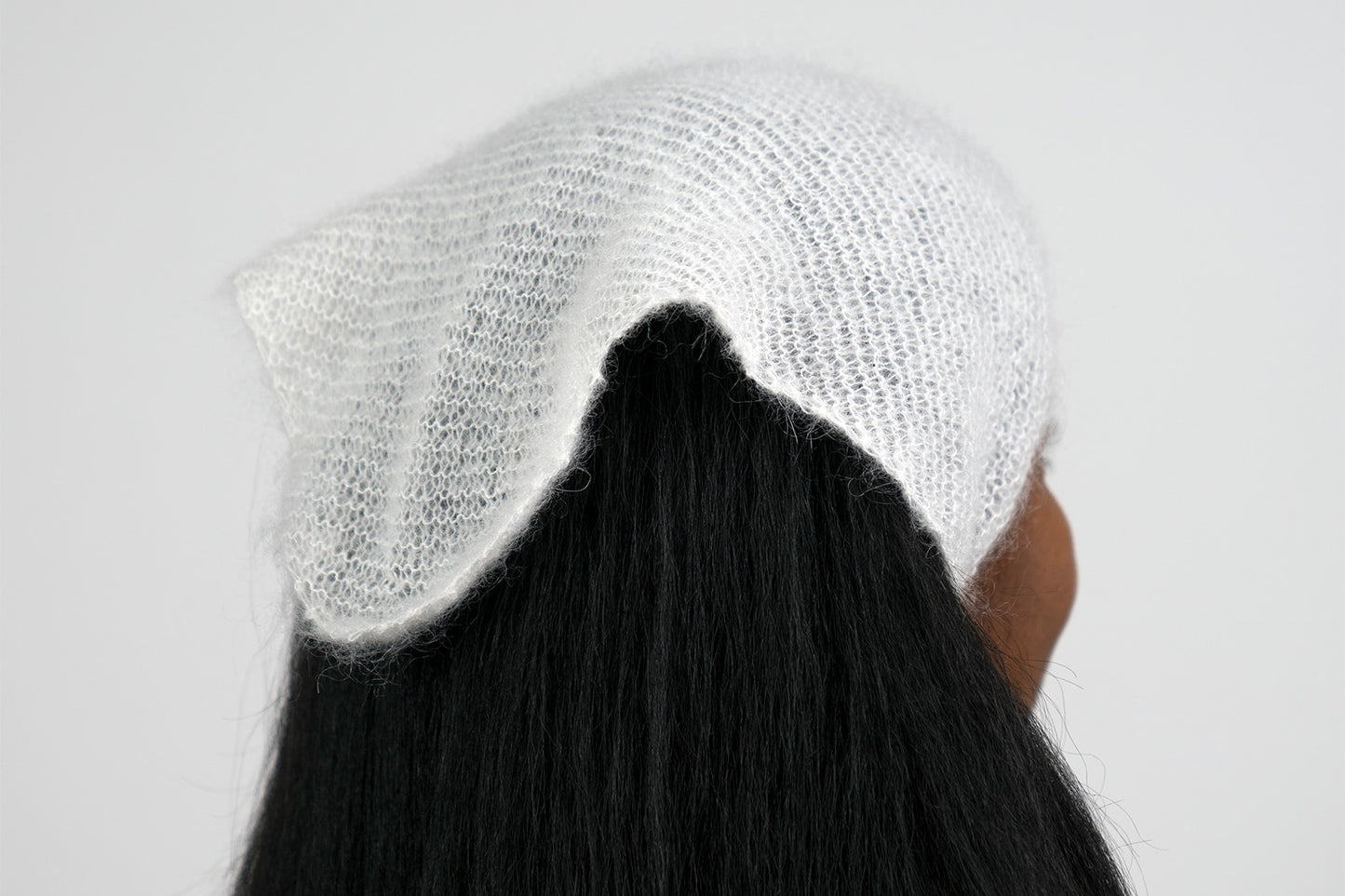 Handmade Silk Mohair Bandana