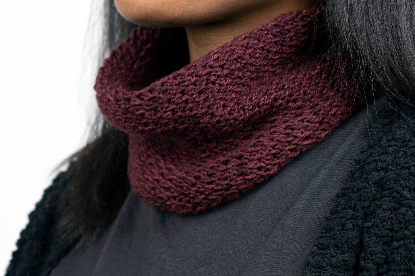 Handmade Short Cowl Scarf