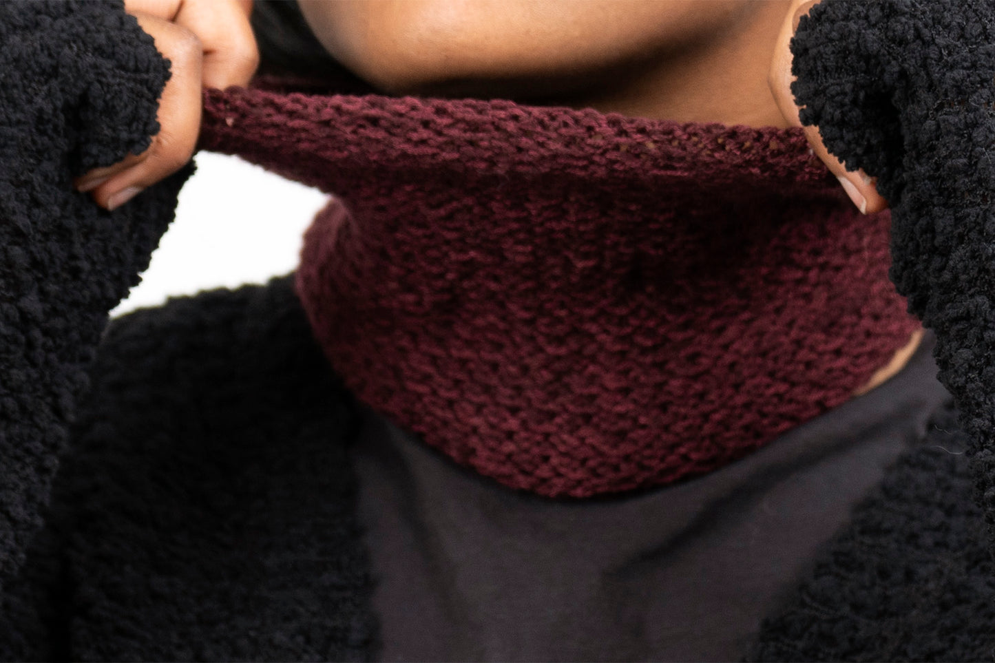 Handmade Short Cowl Scarf