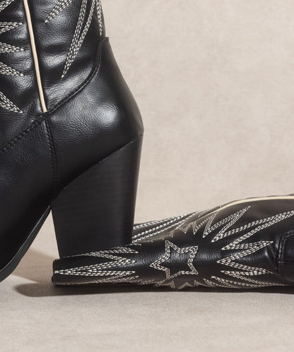 Starburst Embroidery Boot